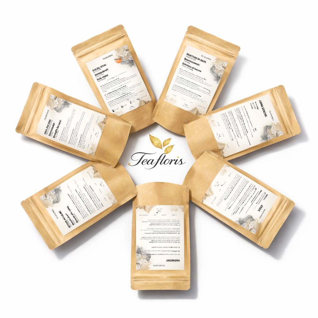 Pack découverte TEA-FLORIS  -  7 x 10g