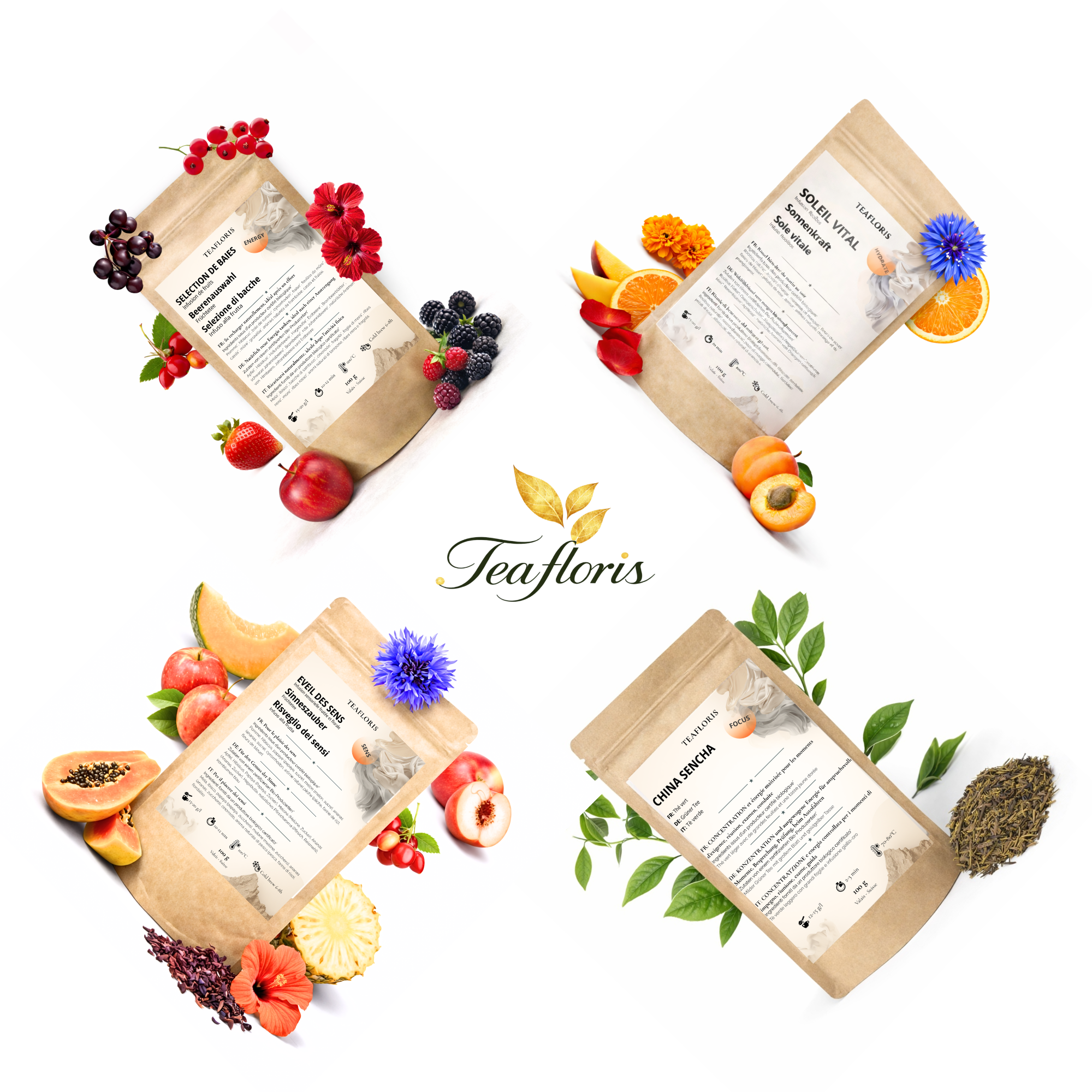 Pack découverte Hydratation - 4 x 10g