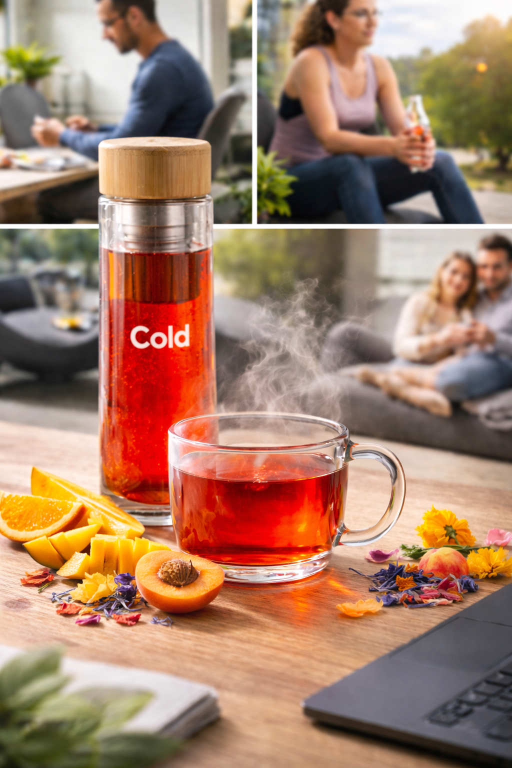 Soleil Vital Rooibos - 100g    Hydratation douce, faible en amertume