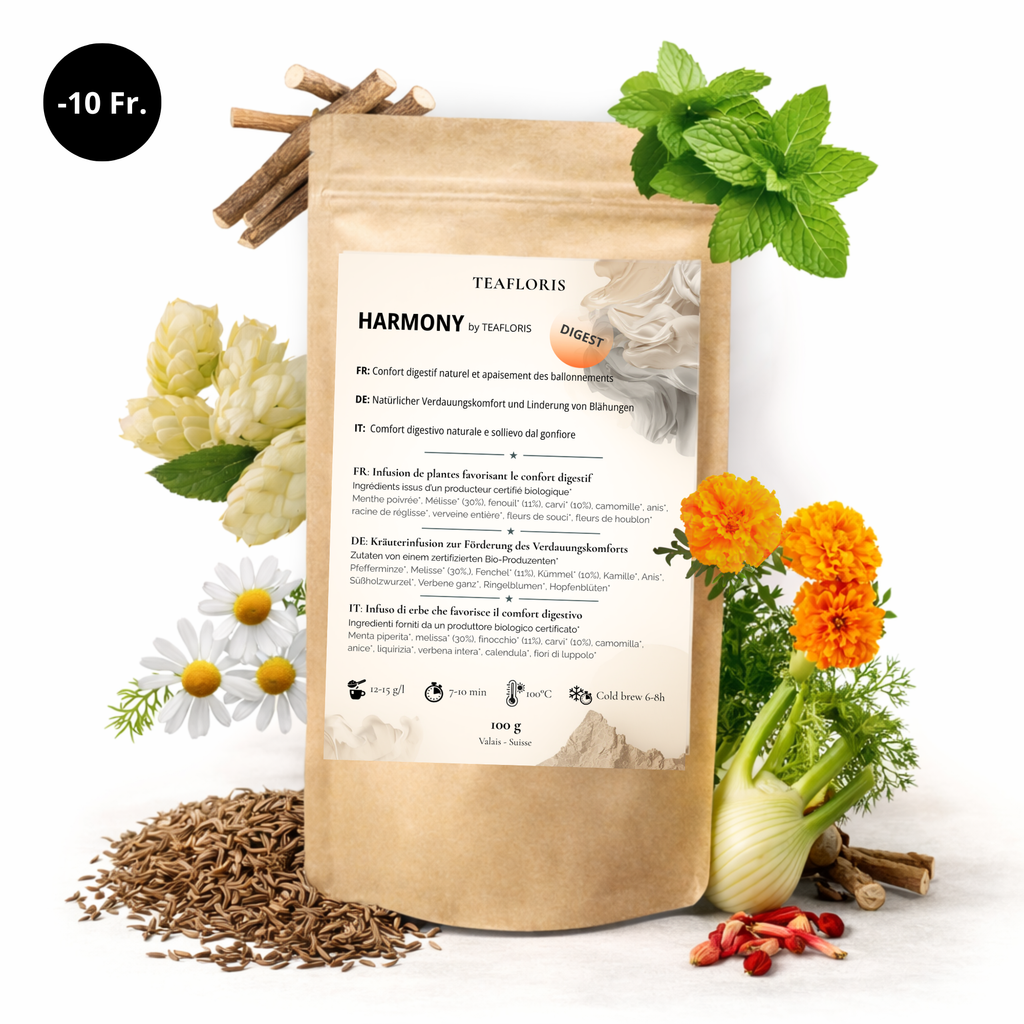 HARMONY DIGEST - 100g    Retrouve un ventre léger ou après un moment festif